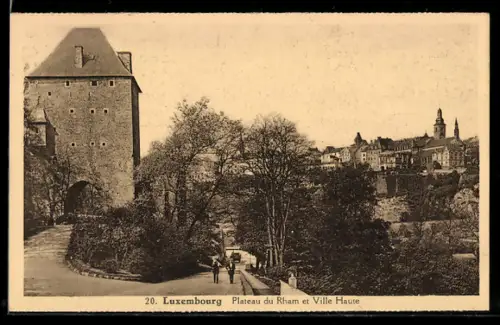 AK Luxembourg, Plateau du Rham et Ville Haute