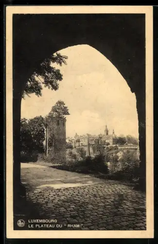 AK Luxembourg, Le plateau du Rham