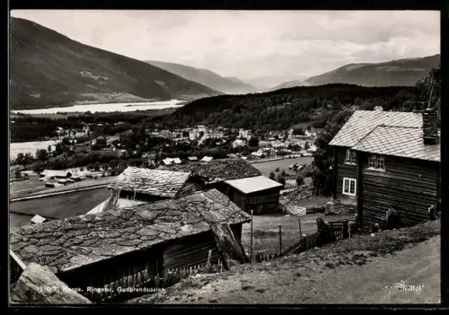 AK Ringebu /Gudbrandsdalen, Ortsansicht