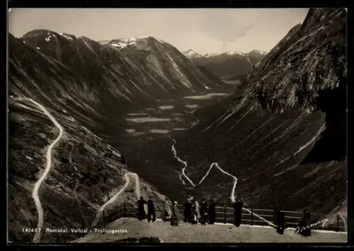 AK Valldall /Romsdal, Trollstigveien