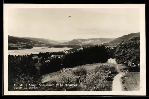 AK Lillehammer, Utsikt fra Skogli Sanatorium