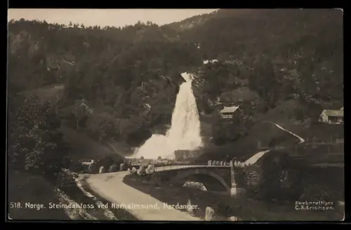 AK Norheimsund /Hardanger, Steinsdalsfoss