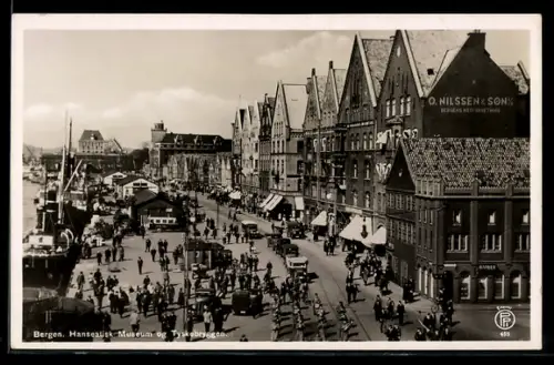 AK Bergen, Hanseatisk Museum og Tyskebryggen