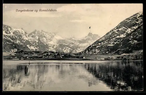 AK Vengetinderne, Totalansicht mit Romsdalshorn