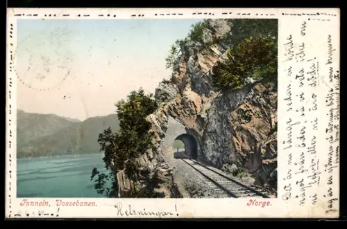 AK Vossebanen, Tunneln