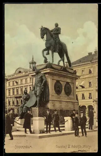 AK Stockholm, Gustaf II Adolfs staty