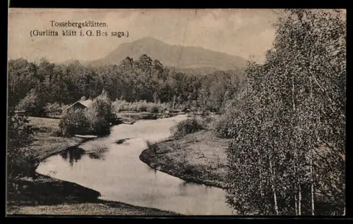 AK Tossebergsklätten, Gurlitta klätt i. G. B:s saga, Panorama