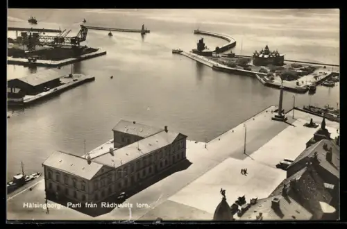 AK Hälsingborg, Parti fran Radhusets torn