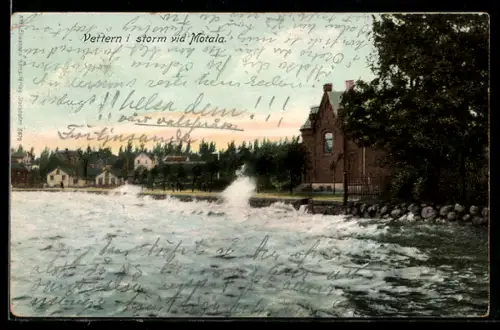 AK Motala, Vettern i storm