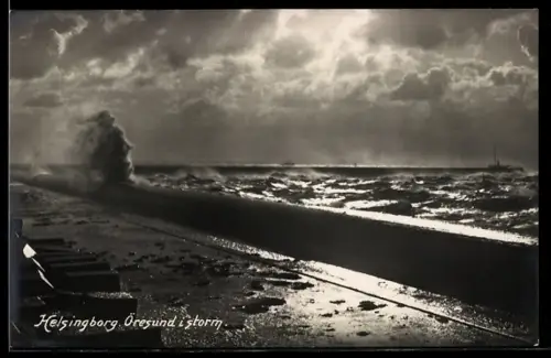AK Helsingborg, Öresund i storm
