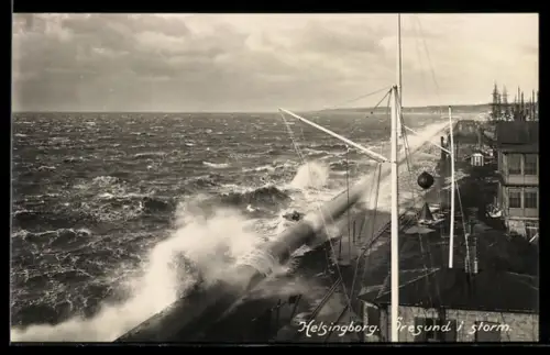 AK Helsingborg, Öresund i storm