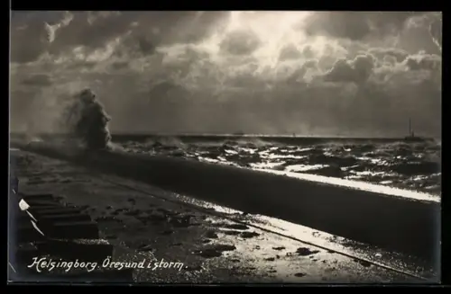 AK Helsingborg, Öresund i storm