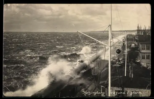 AK Helsingborg, Öresund i storm