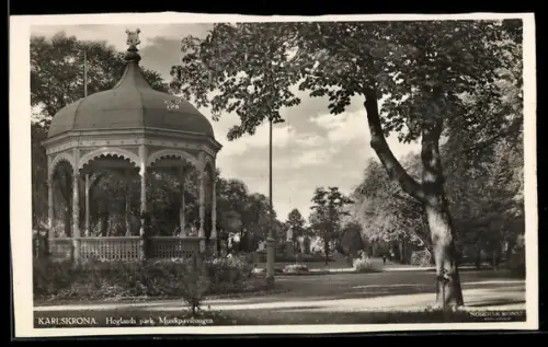 AK Karlskrona, Hoglands park, Musikpaviljongen