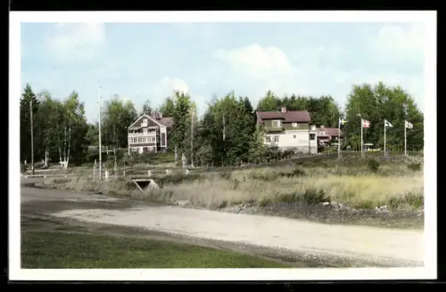 AK Vikarbyn, Gästhemmet och huvudbyggnaden, Sätergardens pensionat