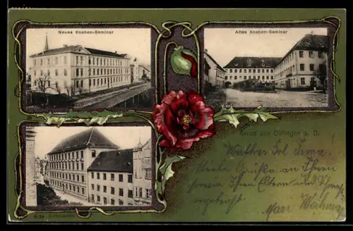 AK Dillingen a. D., Neues Knaben-Seminar, Altes Knaben-Seminar, Gymnasium