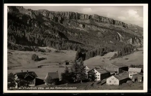 AK Rohrmoss i. Allg., Panorama mit Gottesackerwänden