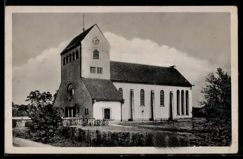 AK Reckenfeld, Ansicht der Franziuskirche