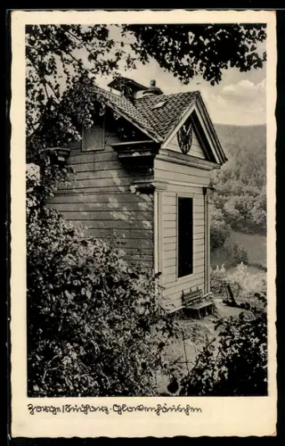 AK Zorge /Südharz, Glockenhäuschen am Waldrand