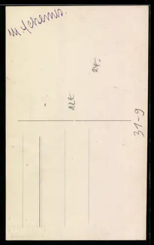 AK Sitzender Mann mit Banjo