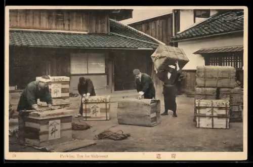 AK Packing Tea for shipment