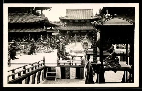 AK Samurai mit Speeren