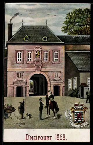 AK Luxemburg, Neuthor im Jahre 1868