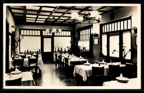 AK Echternach /Luxbg., Hotel Saint-Hubert, prop. J. P. de Bourcy-Kirchen