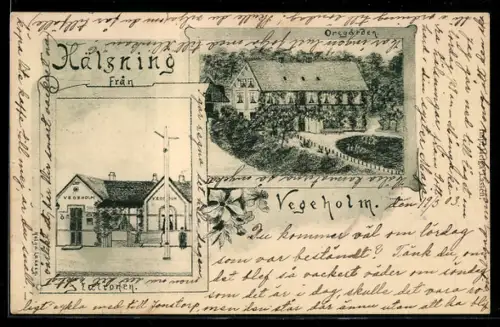 AK Vegeholm, Oregarden, Stationen