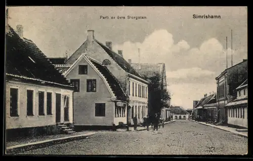 AK Simrishamn, Parti av övre Storgatan