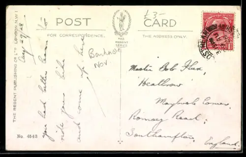 AK Hand mit Bierkrug durch Geldnote