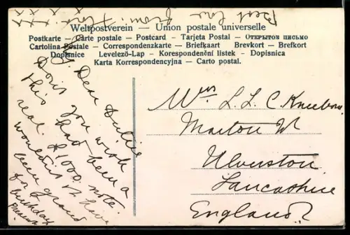 AK Eintausend Reichsmarkschein