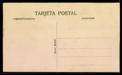 AK Madrid, Spanischer Geldschein