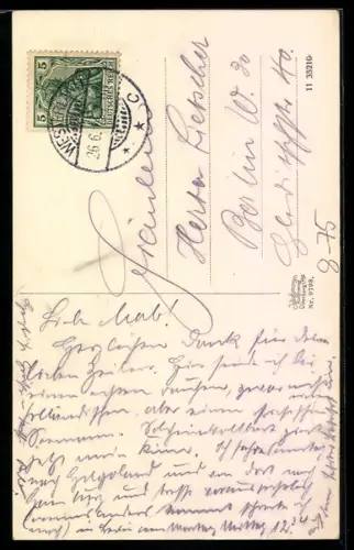 AK Portrait von einem Fischer mit Vollbart