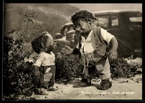 AK Nimm Dir Zeit und denk an mich!, Mecki verabschiedet sich von seinem Sohn