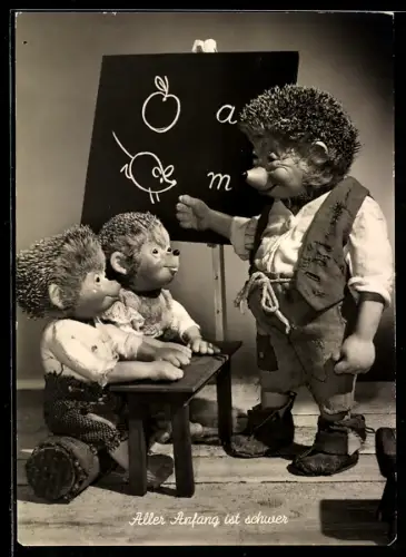 AK Mecki als Lehrer in der Schule, Aller Anfang ist schwer