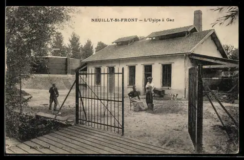 AK Neuilly-St-Front, L`Usine à Gaz