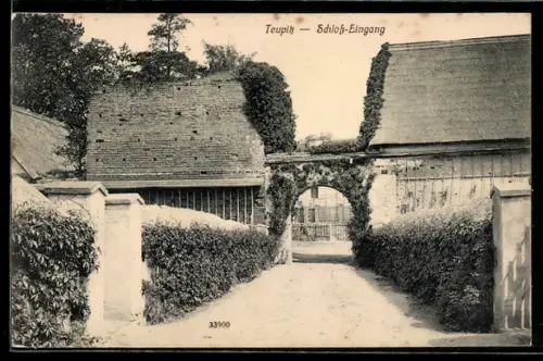 AK Teupitz, Schloss-Eingang