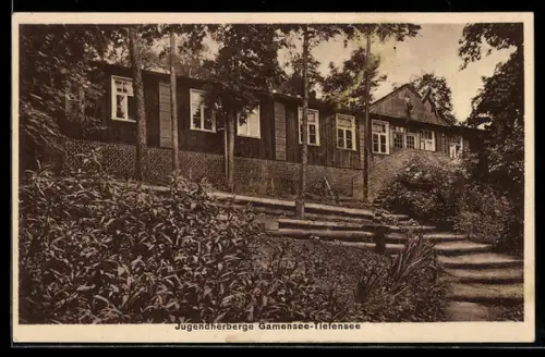AK Gamensee-Tiefensee /Oberbarnim, Jugendherberge