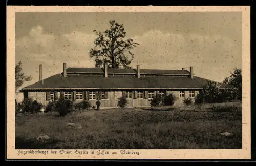 AK Zossen, Jugendherberge der Stadt Berlin am Weinberg