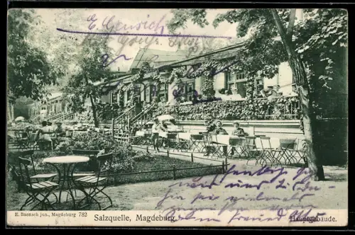 AK Magdeburg, Cafe an der Salzquelle