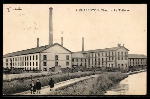 AK Charenton /Cher, La Tuilerie