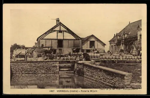 AK Verneuil /Indre, Poterie Mijoin