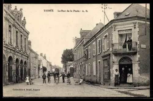 AK Tiercé, La Rue de la Poste