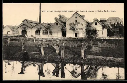 AK Jouet-sur-l`Aubois /Cher, Les fours à chaux, Usine St-Germain