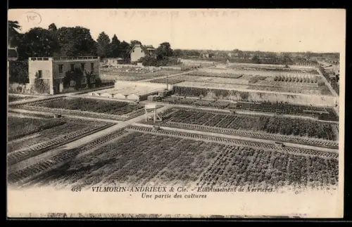 AK Verrières, Établissement de Verrières, Une partie des cultures