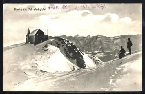 AK Dobratsch, Kirche am Dobratschgipfel