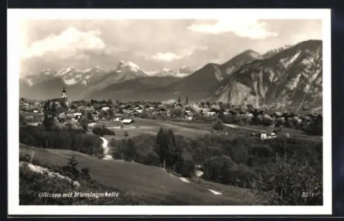 AK Götzens, Gesamtansicht mit Miemingerkette