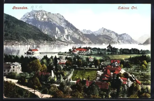 AK Gmunden, Schloss Ort