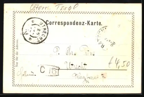 AK Rattenberg a. Inn, Panorama mit Schloss und Kirche